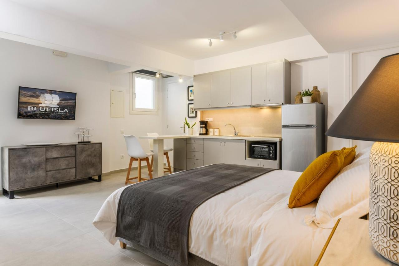 Blueisla Grey Studio Town Mykonos Mykonos Town ภายนอก รูปภาพ